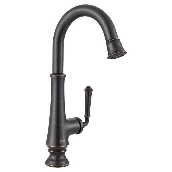 Delancey 1-Handle Pull-Down Bar Faucet, Legacy Bronze